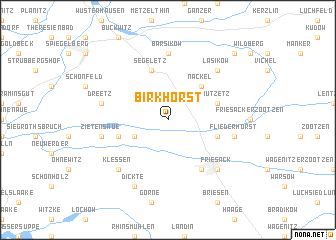 map of Birkhorst