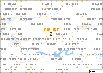 map of Birkigt