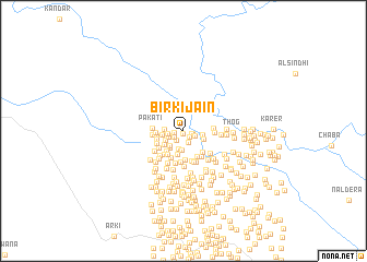 map of Bīr ki Jāīn