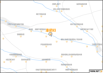 map of Birki