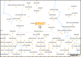 map of Bīrkot