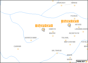 map of Birkwakwa