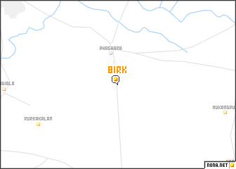 map of Birk