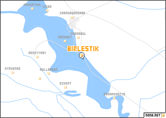 map of Birlestik