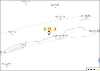 map of Birlik