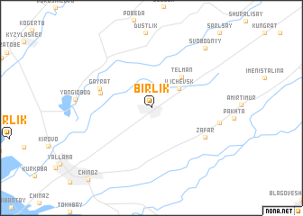map of Birlik