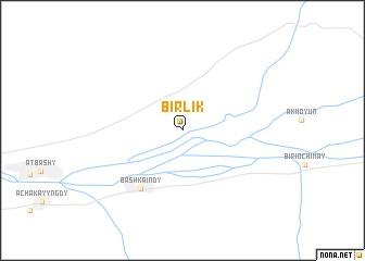 map of Birlik