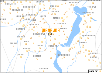 map of Bīr Mājra