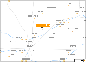 map of Bir Malik