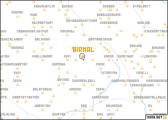 map of Biʼr Māl