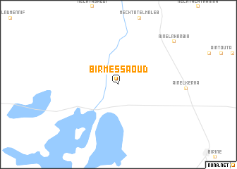 map of Bir Messaoud