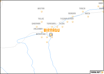 map of Bîrnadu