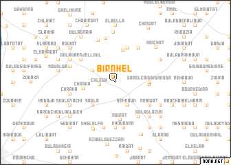 map of Bir Nhel