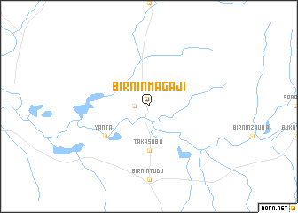 map of Birnin Magaji