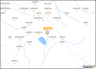 map of Birni