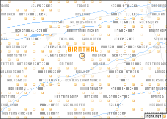 map of Birnthal