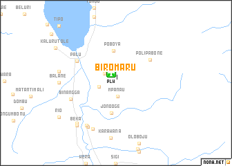 map of Biromaru