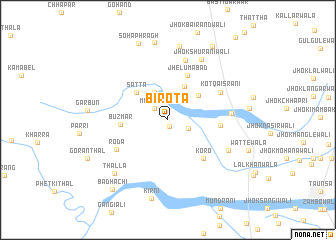 map of Birota