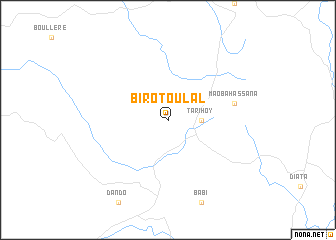 map of Birotoulal