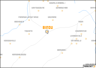 map of Birou