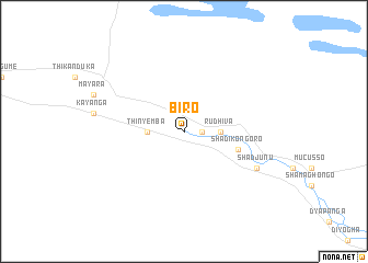 map of Biro