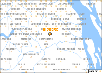 map of Birpāsa