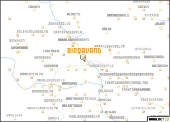 map of Bīrqavand