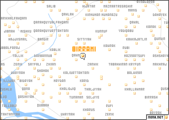 map of Biʼr Rāmī