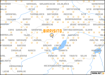 map of Birrisito