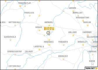 map of Birru