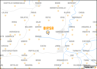 map of Bîrsa