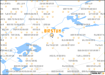 map of Birstum