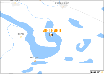 map of Birtaban