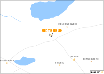 map of Biʼr Tebeuk