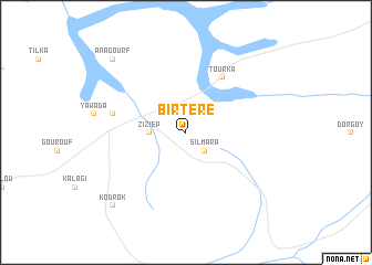 map of Bir Téré