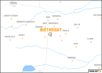 map of Birthright