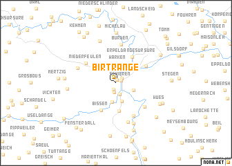 map of Birtrange