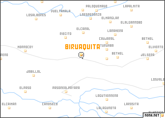 map of Biruaquita