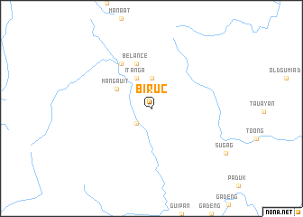 map of Biruc