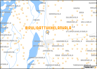 map of Biruli Dattu Khelānwāla