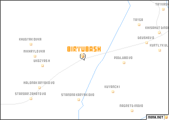 map of Biryubash