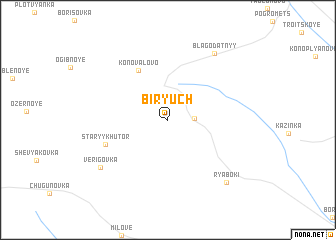 map of Biryuch