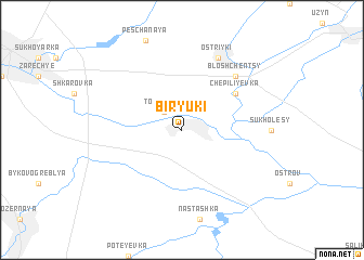 map of Biryuki
