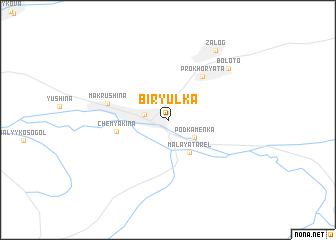 map of Biryul\