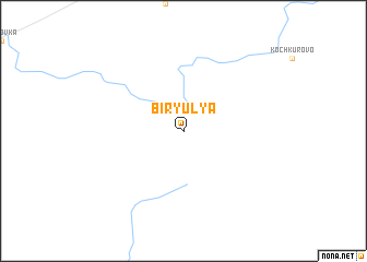 map of Biryulya