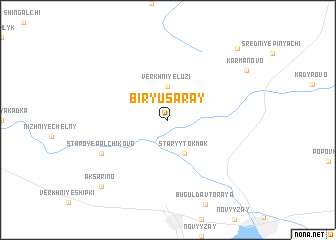 map of Biryu Saray