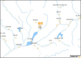 map of Biʼr