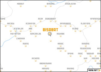 map of Bisabat