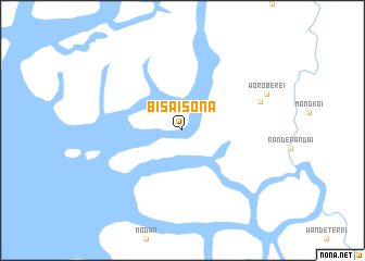 map of Bisaisona