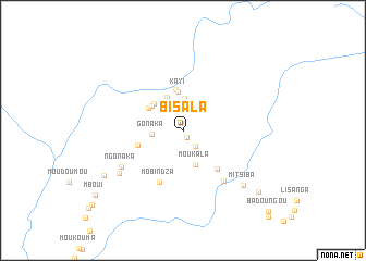 map of Bisala